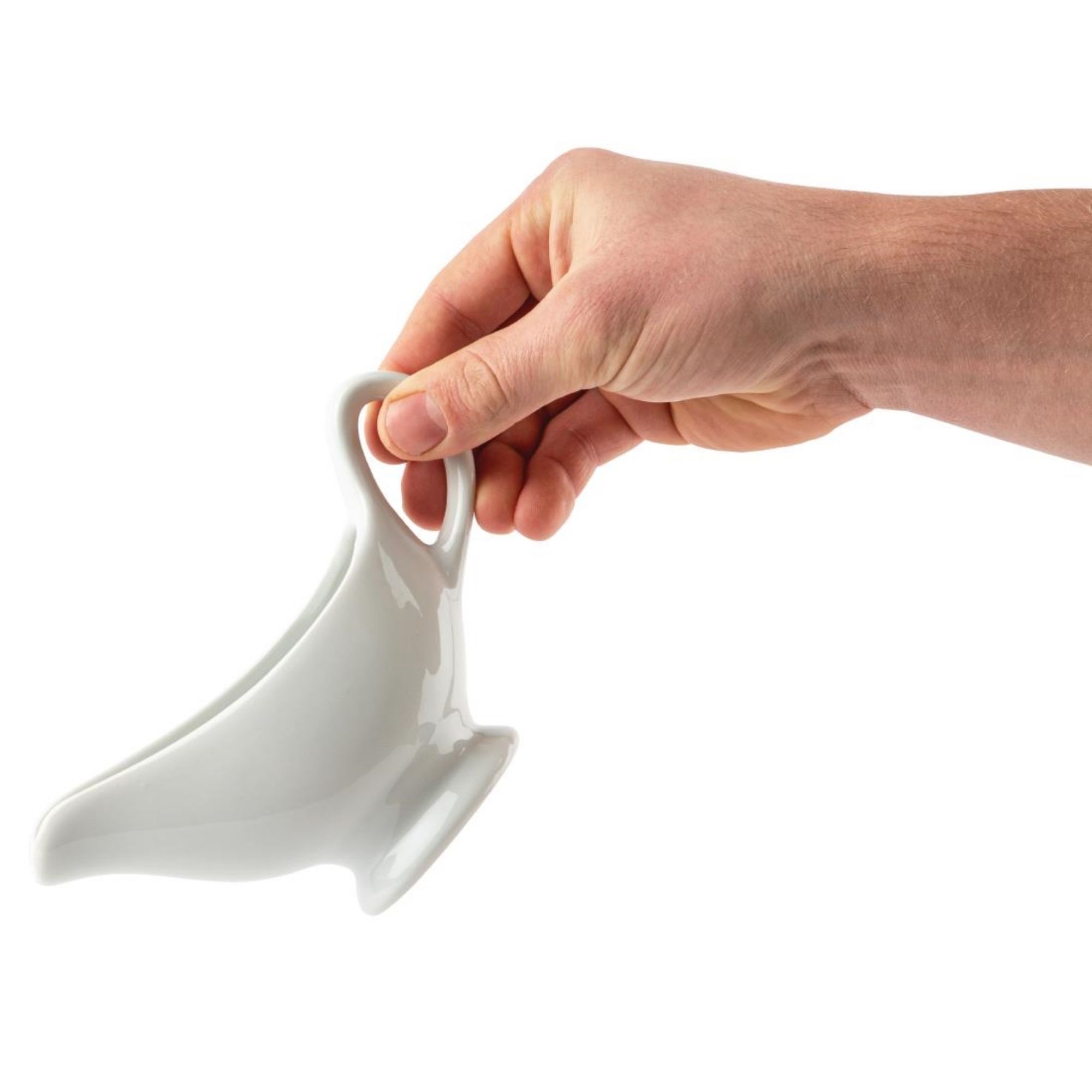 Picture of Olympia Whiteware Gravy Boats 180ml (Pack of 6)