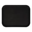Picture of Cambro Camtread Fibreglass Rectangular Non-Slip Tray Black 457mm