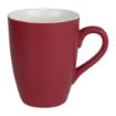 Picture of Olympia Matt Pastel Mug Red 340ml (Pack of 6)