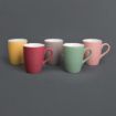Picture of Olympia Matt Pastel Mug Red 340ml (Pack of 6)