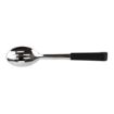 Picture of Vogue Slotted Serving Spoon Black Handle 340mm