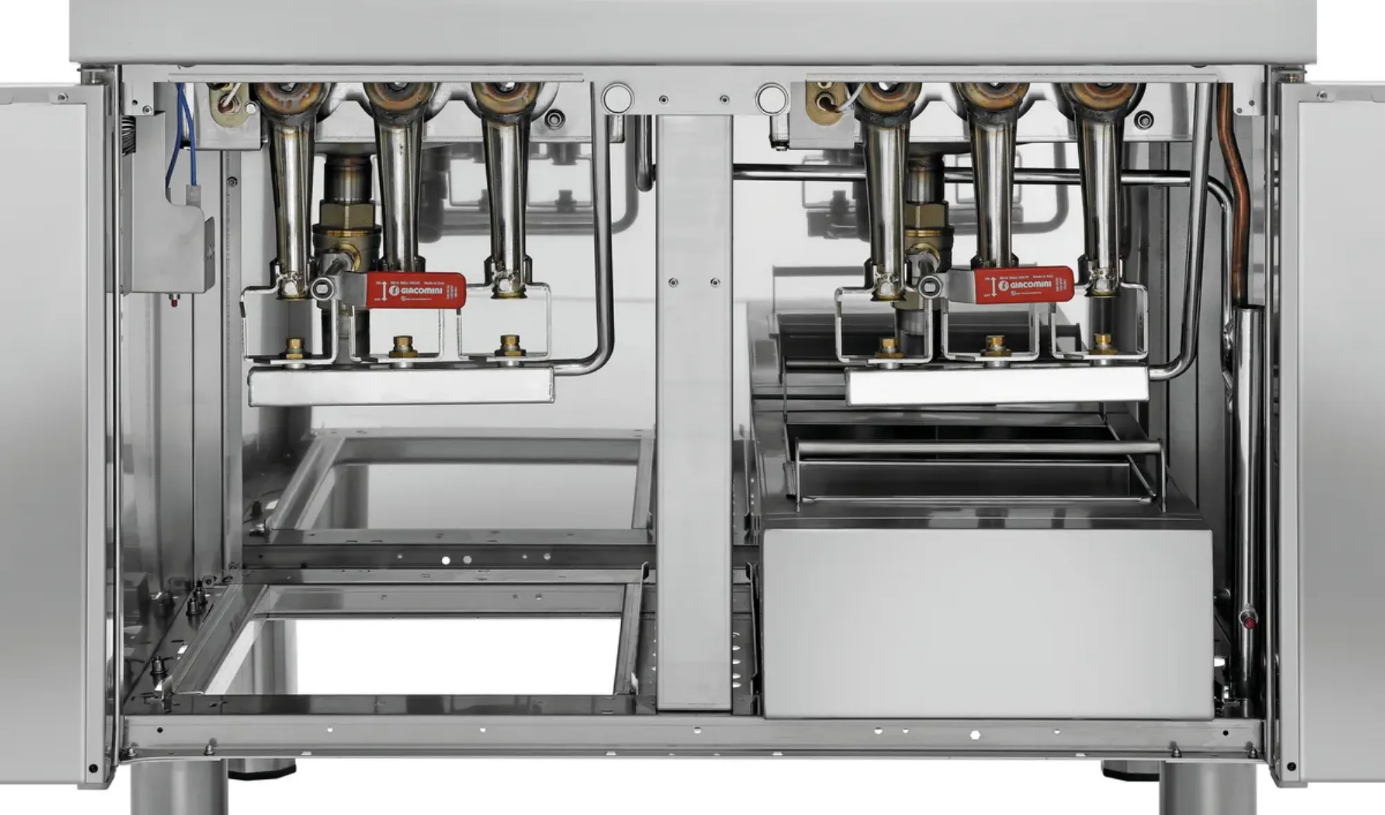 Picture of Bartscher Deep fat fryer gas, 700 W800, 2x15L