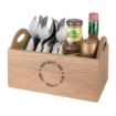 Picture of Olympia Oak Printed Table Caddy 230mm