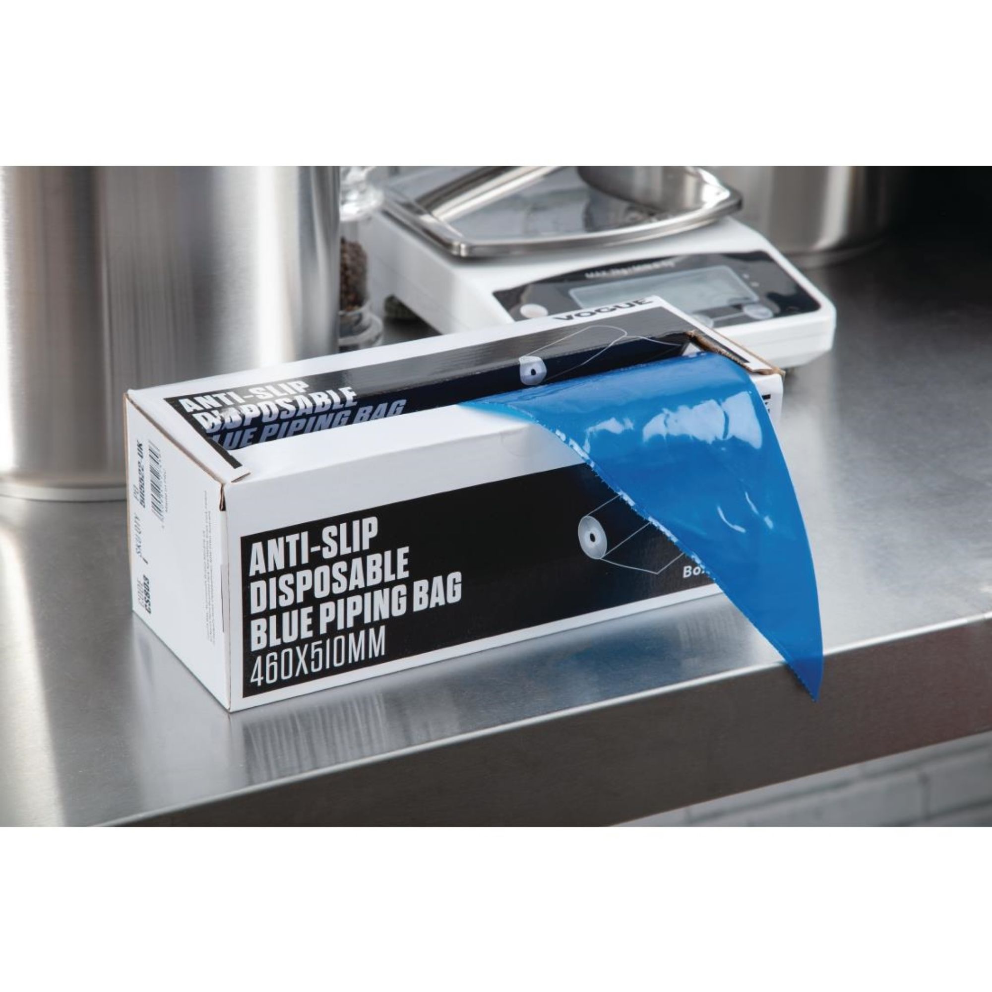 Picture of Vogue Anti-Slip Disposable Blue Piping Bags (100 pack)