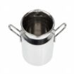 Picture of Olympia Stainless Steel Mini Milk Churn Medium 120ml