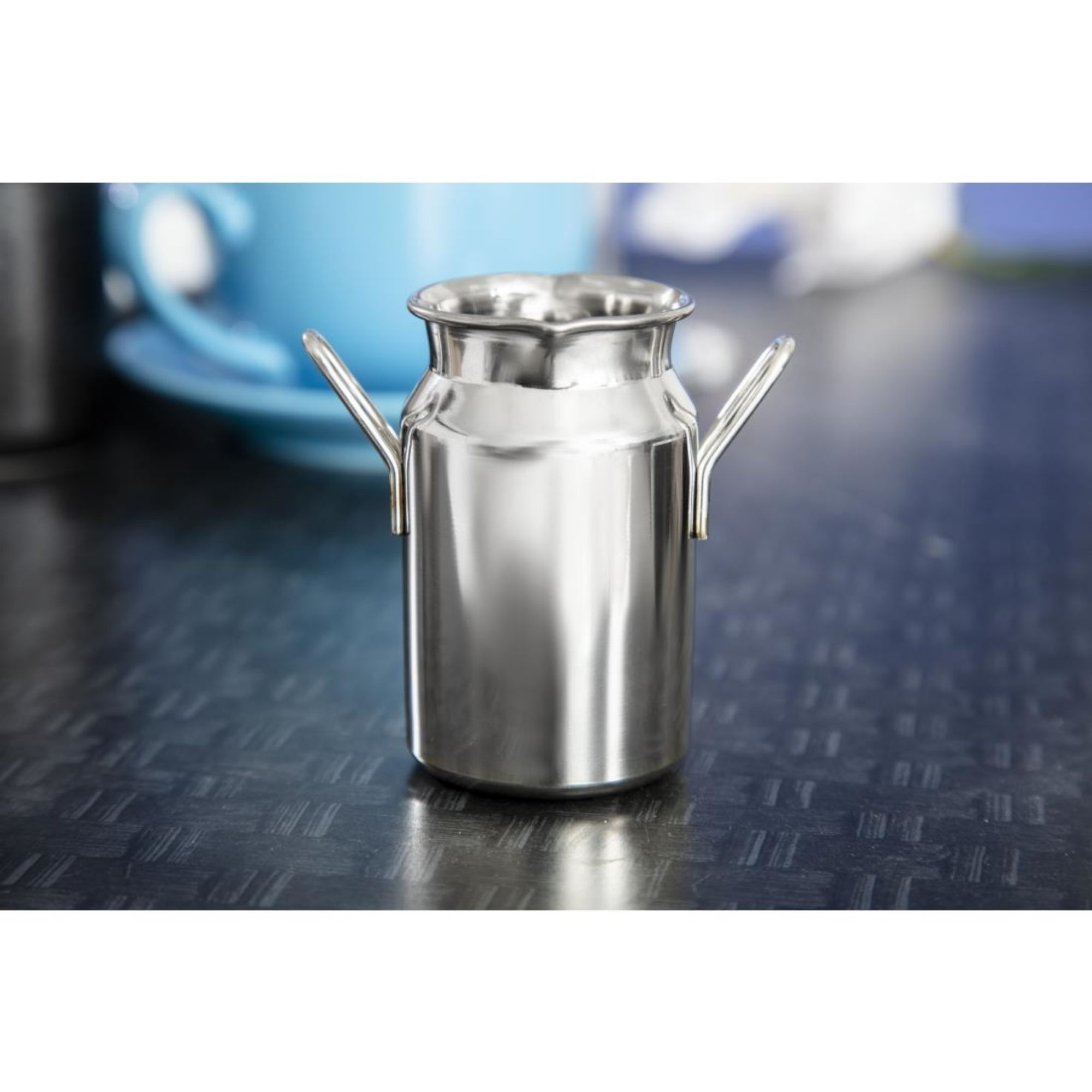 Picture of Olympia Stainless Steel Mini Milk Churn Medium 120ml