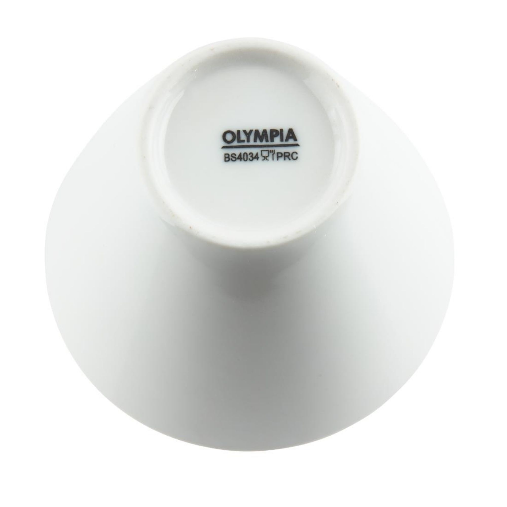 Picture of Olympia Whiteware Conical Ramekin White 110mm (Pack of 6)