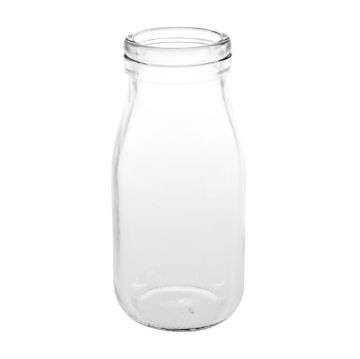 Picture of Olympia Glass Milk Bottles 200ml (Pack of 12)