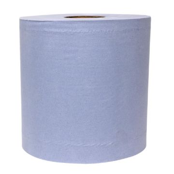 Picture of Tork Centrefeed Wiper Dispenser Refill Blue (Pack of 6)