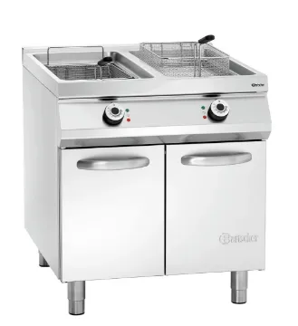 Picture of Bartscher El. standing deep fat fryer, 2 basins