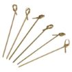Picture of Looped Biodegradable Bamboo Skewers 120mm (100 Pack)