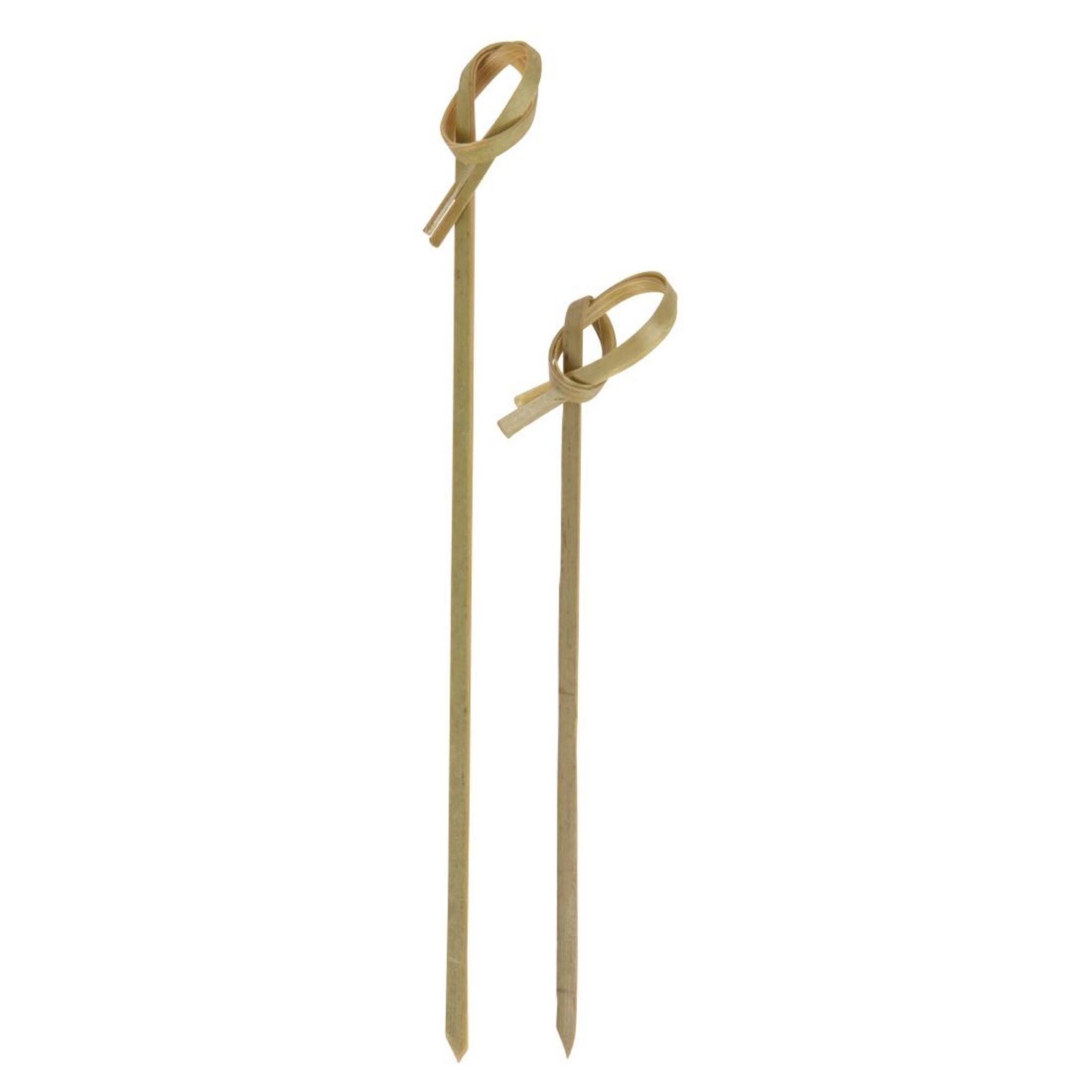 Picture of Looped Biodegradable Bamboo Skewers 120mm (100 Pack)