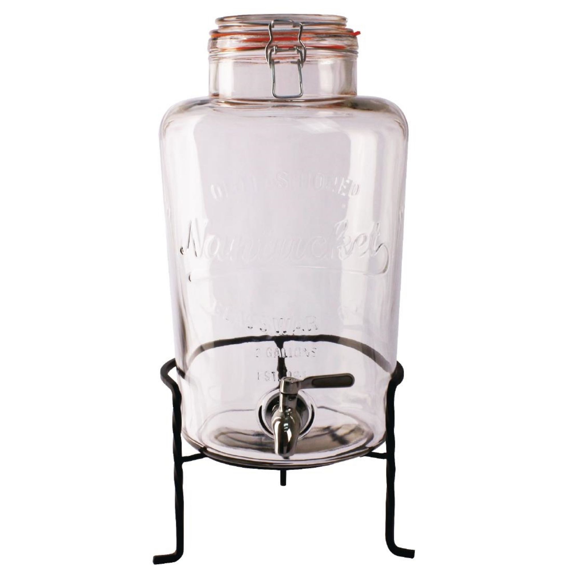 Picture of Olympia Nantucket Style Drink Dispenser with Wire Stand 8.5Ltr