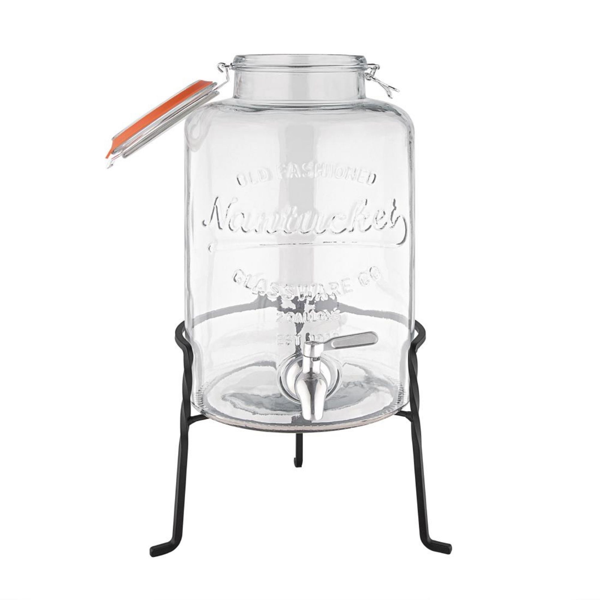Picture of Olympia Nantucket Style Drink Dispenser with Wire Stand 8.5Ltr