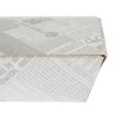 Picture of Colpac Compostable Food Boxes Newspaper Print 250mm (Pack of 150)