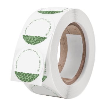 Picture of Vegware Compostable Write-On Stickers (Pack of 1000)