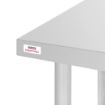 Picture of Nisbets Essentials Self Assembly Stainless Steel Table 800 x 600mm