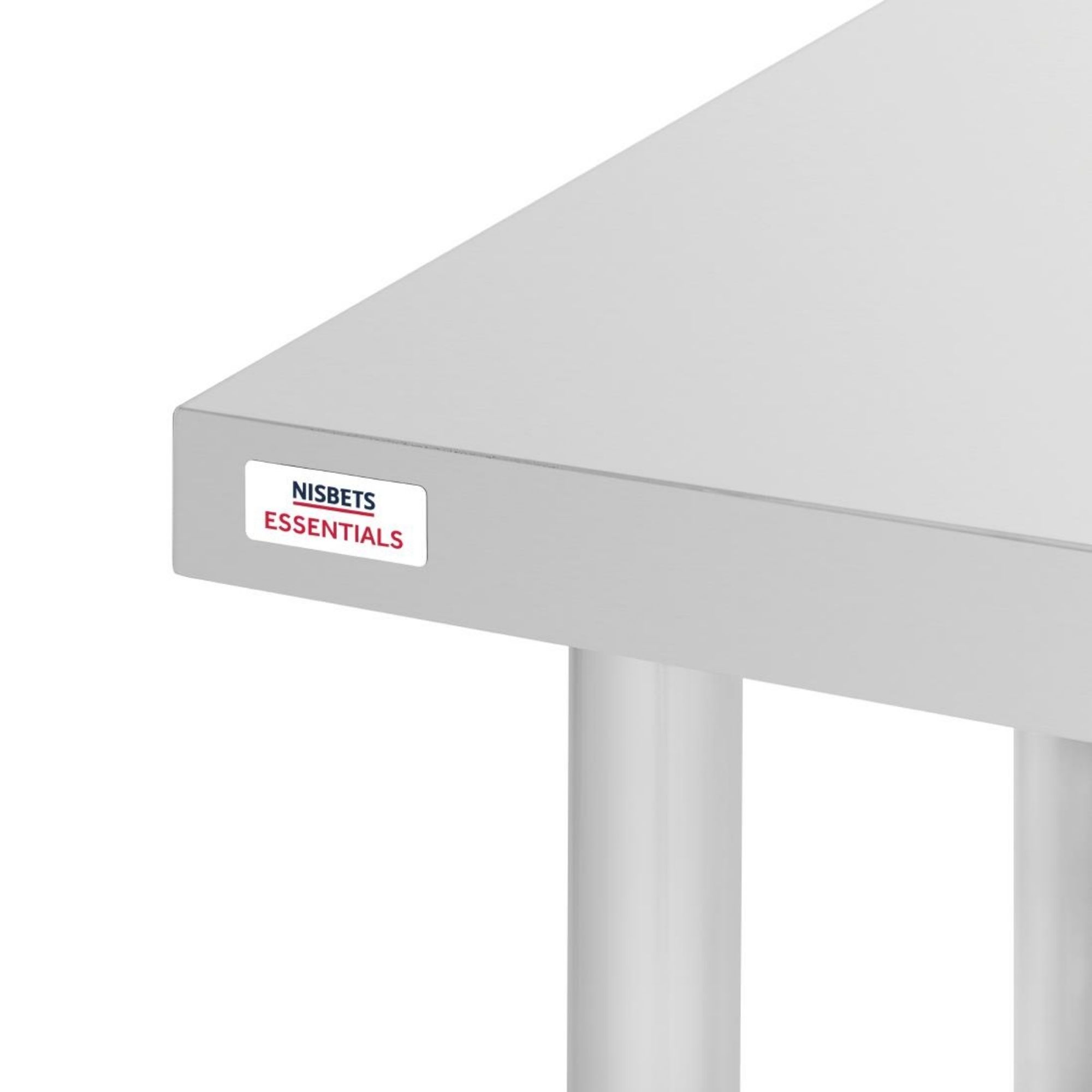 Picture of Nisbets Essentials Self Assembly Stainless Steel Table 800 x 600mm
