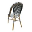 Picture of Bolero Parisian Style Rattan Side Chair Black (Pack of 2)