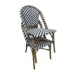 Picture of Bolero Parisian Style Rattan Side Chair Black (Pack of 2)