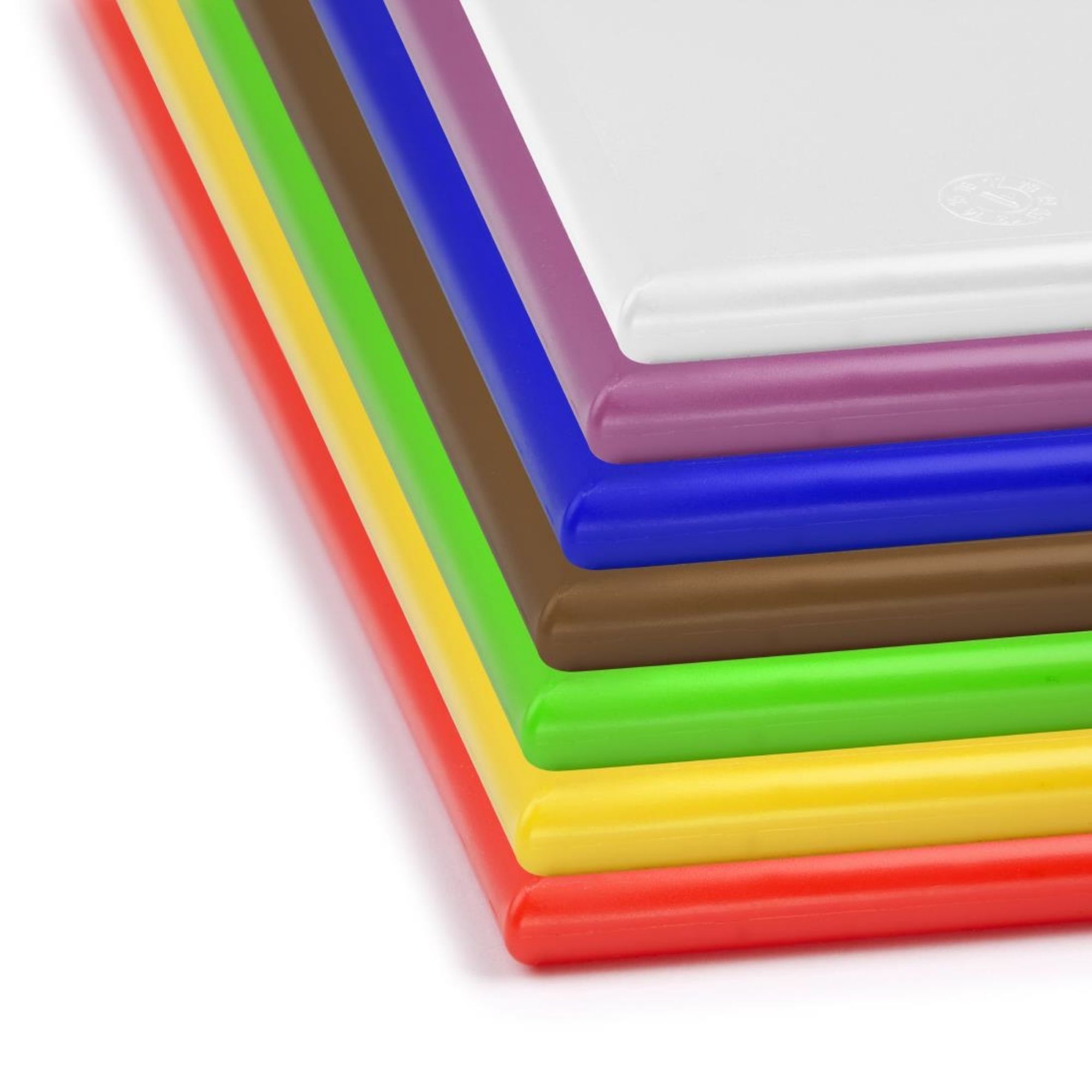 Picture of Hygiplas High Density Antibacterial Chopping Board Set 450x305x10mm (Pack of 7)