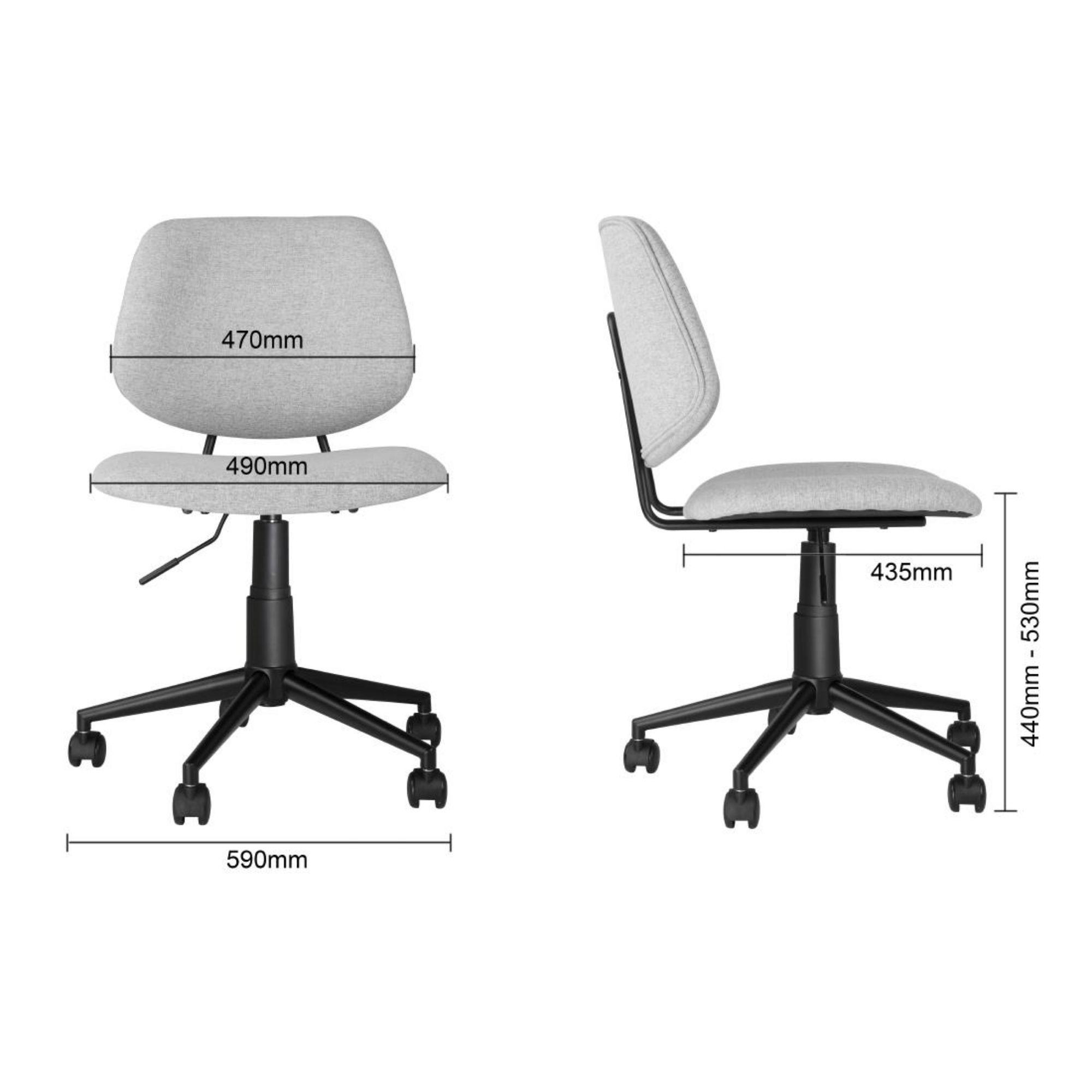 Picture of Bolero Office Chair Grey