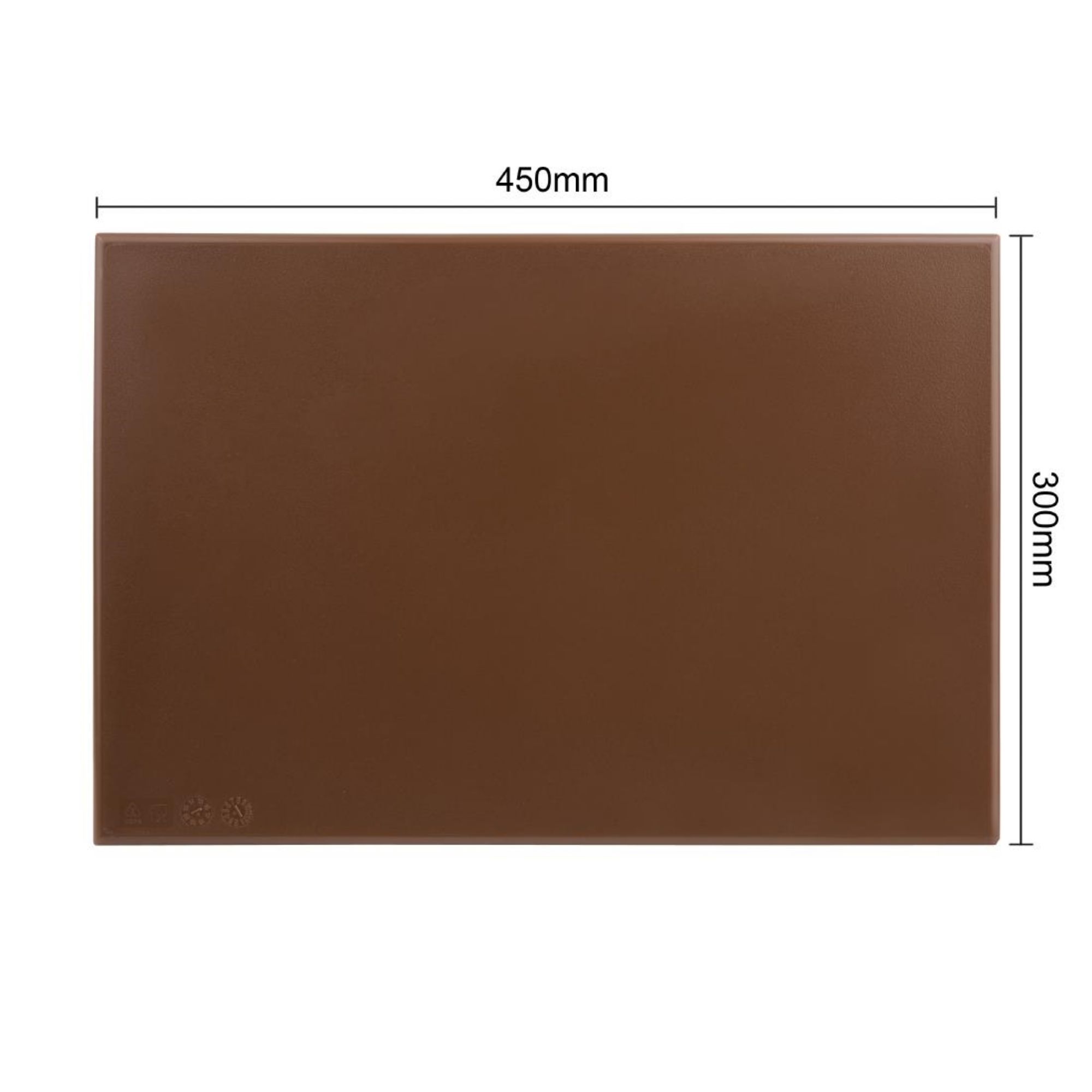 Picture of Hygiplas High Density Antibacterial Chopping Board Set 450x305x10mm (Pack of 7)