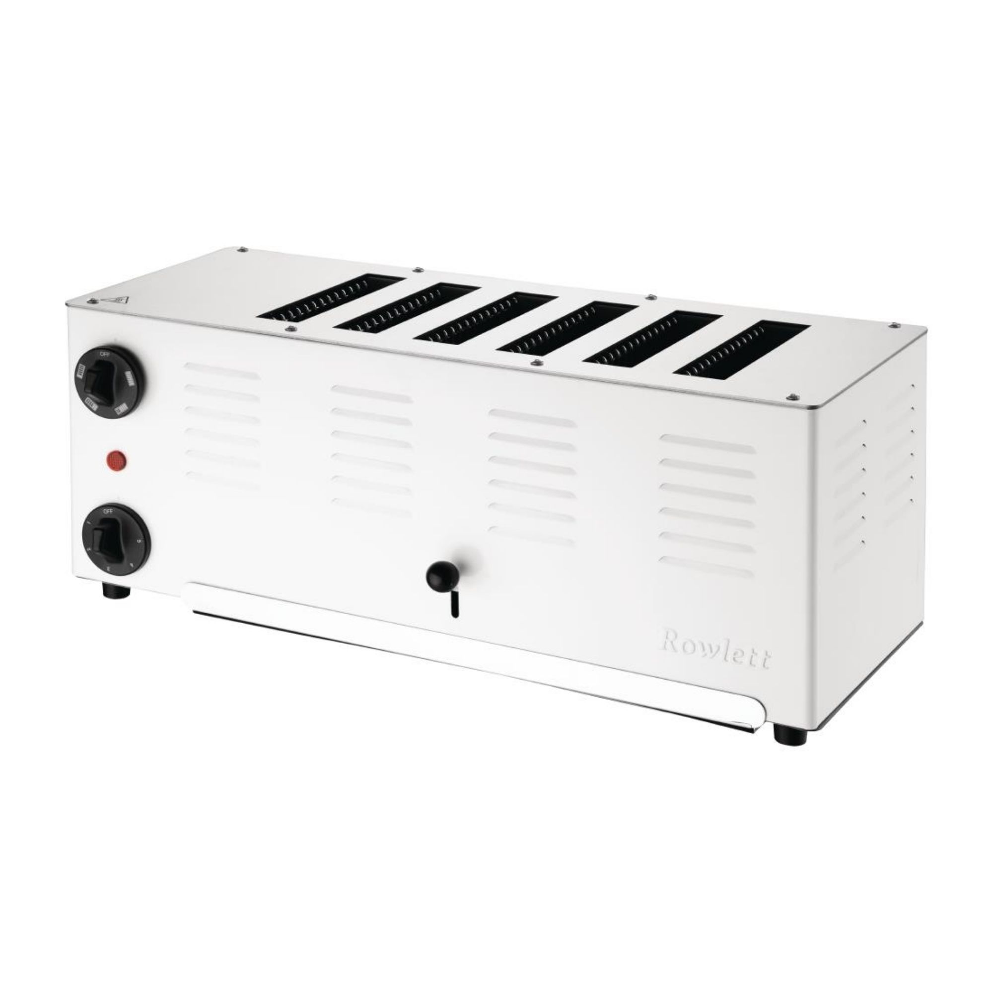 Picture of Rowlett Regent 6 Slot Toaster White with 2x Additional Elements