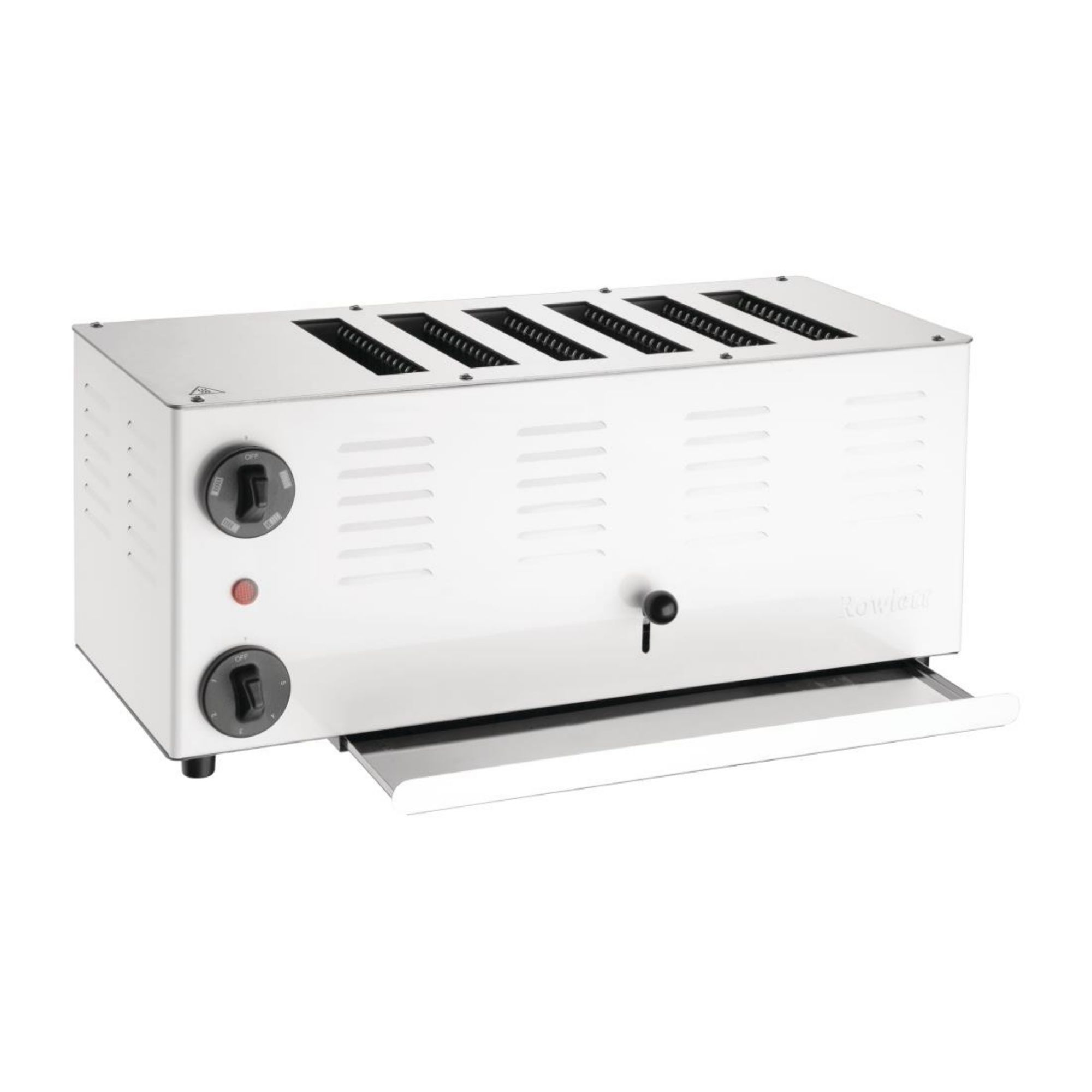 Picture of Rowlett Regent 6 Slot Toaster White with 2x Additional Elements