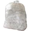 Picture of Jantex Medium Duty Recycled Bin Bag 12kg 90 ltr Clear (Pack of 200)