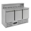 Picture of CombiSteel Pizza Preparation Counter 3 Doors with 11 Topping Unt