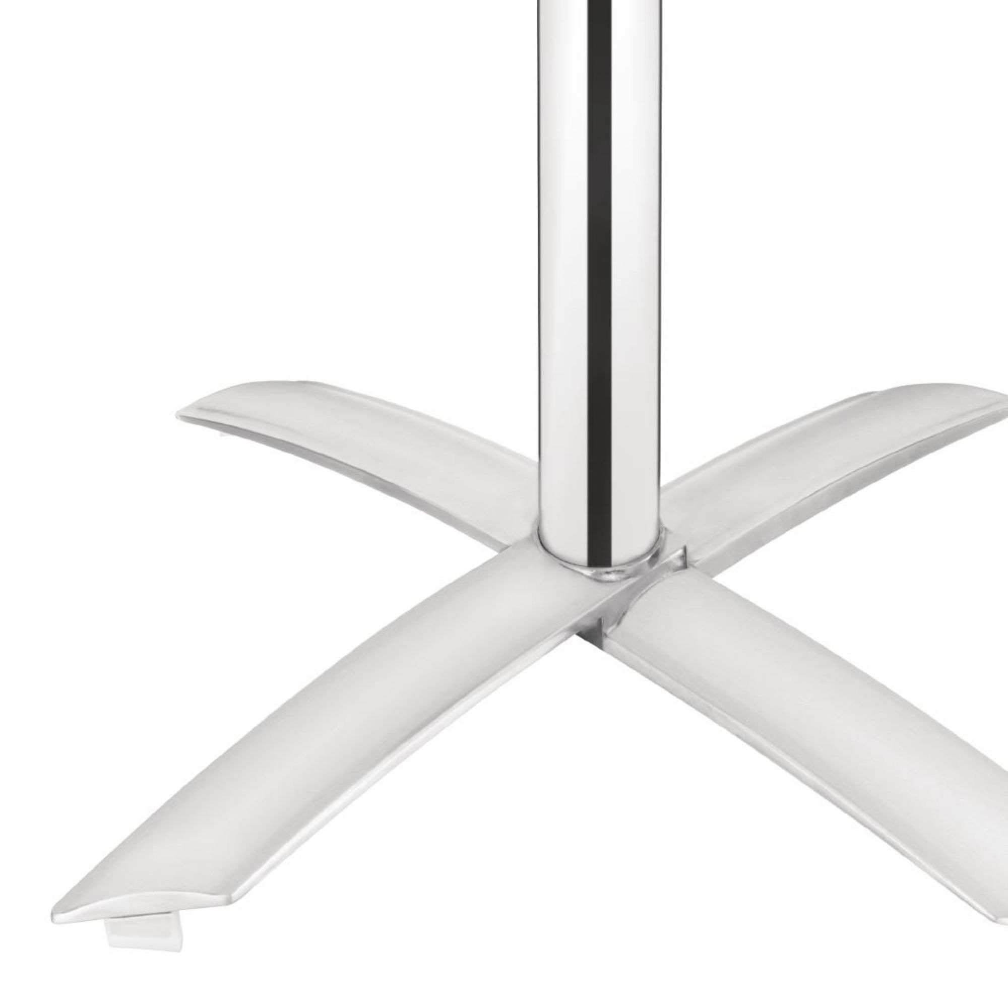 Picture of Bolero Square Flip Top Table Stainless Steel 600mm