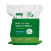 Picture of Jantex Green Surface Sanitiser Wipes Refill Pack 200mm (Pack of 400)