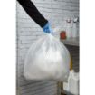 Picture of Jantex Light Duty Recycled Bin Bag 10kg 80ltr Clear (Pack of 200)