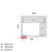 Picture of Tefcold CRNF1815 Freezer Room (Freezing) H2200 x W1800 x D1500