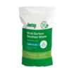 Picture of Jantex Green Sanitiser Wipes Refill Pack 130mm (Pack of 100)