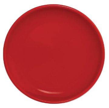 Picture of Olympia Cafe Coupe Plate Red - 205mm 8" (Box 12)