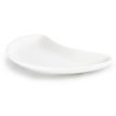 Picture of Olympia Whiteware Crescent Salad Plates 200mm (Pack of 12)