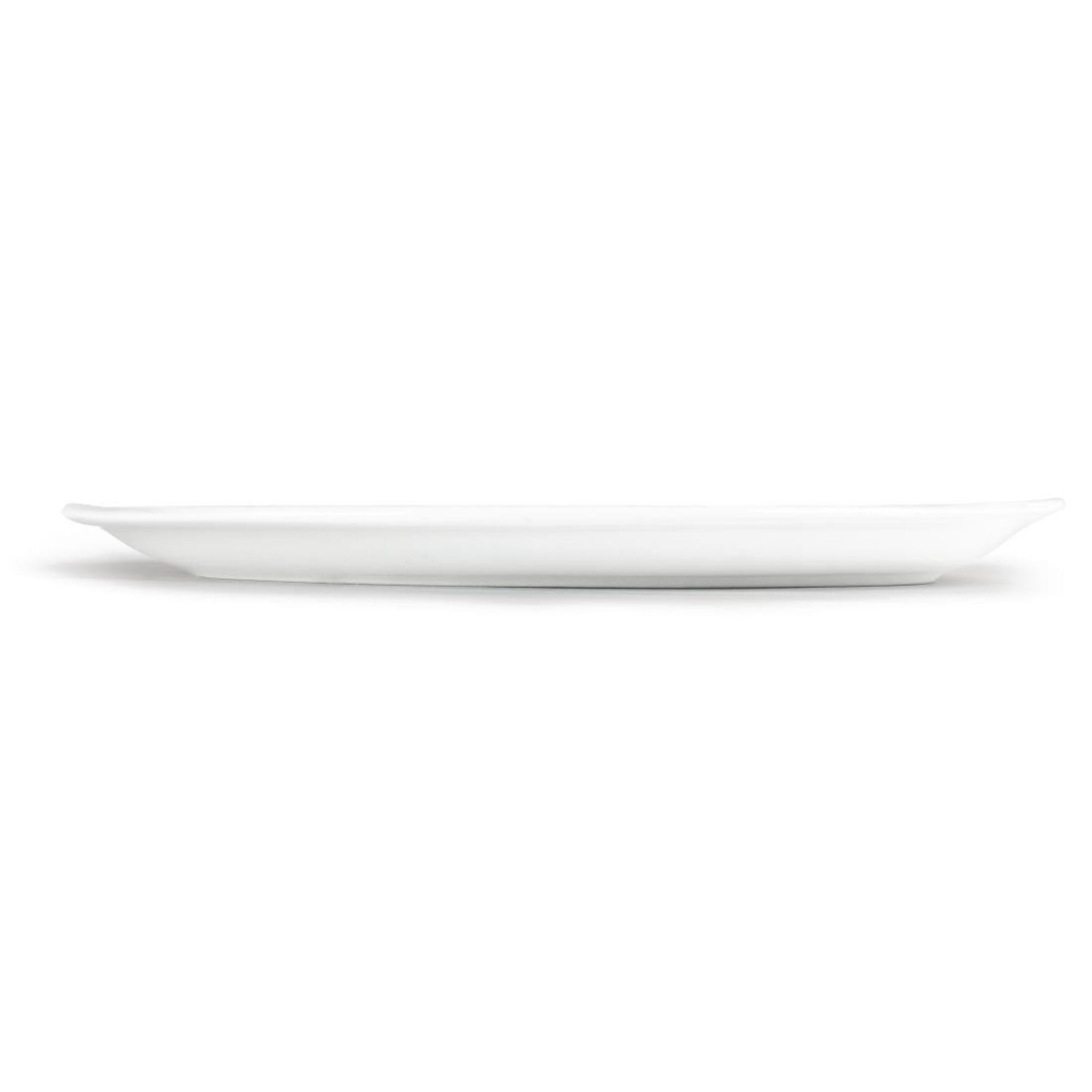 Picture of Olympia Whiteware Crescent Salad Plates 200mm (Pack of 12)