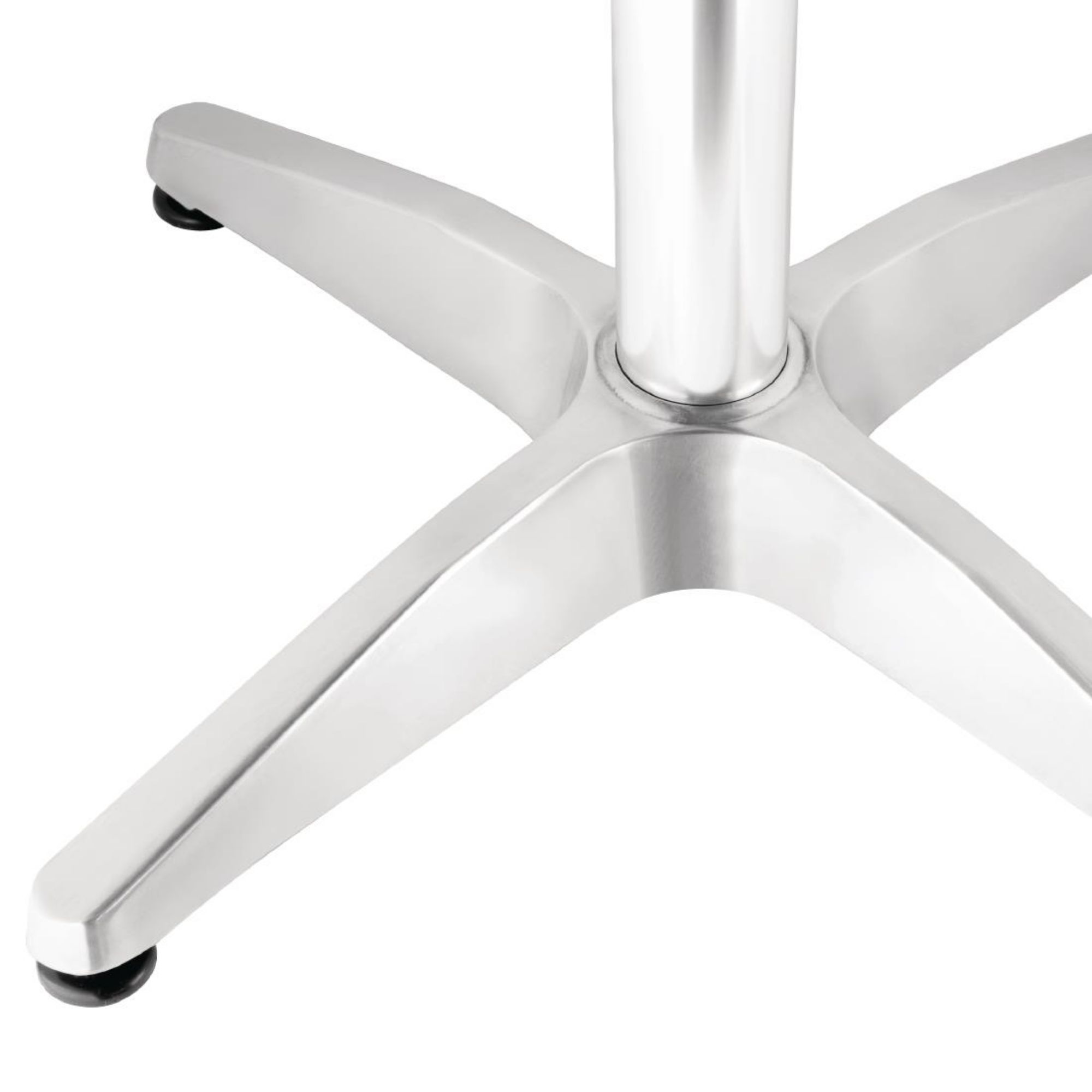 Picture of Bolero Square Stainless Steel Bistro Table 700mm