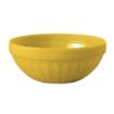 Picture of Olympia Kristallon Polycarbonate Bowls Yellow 102mm (Pack of 12)