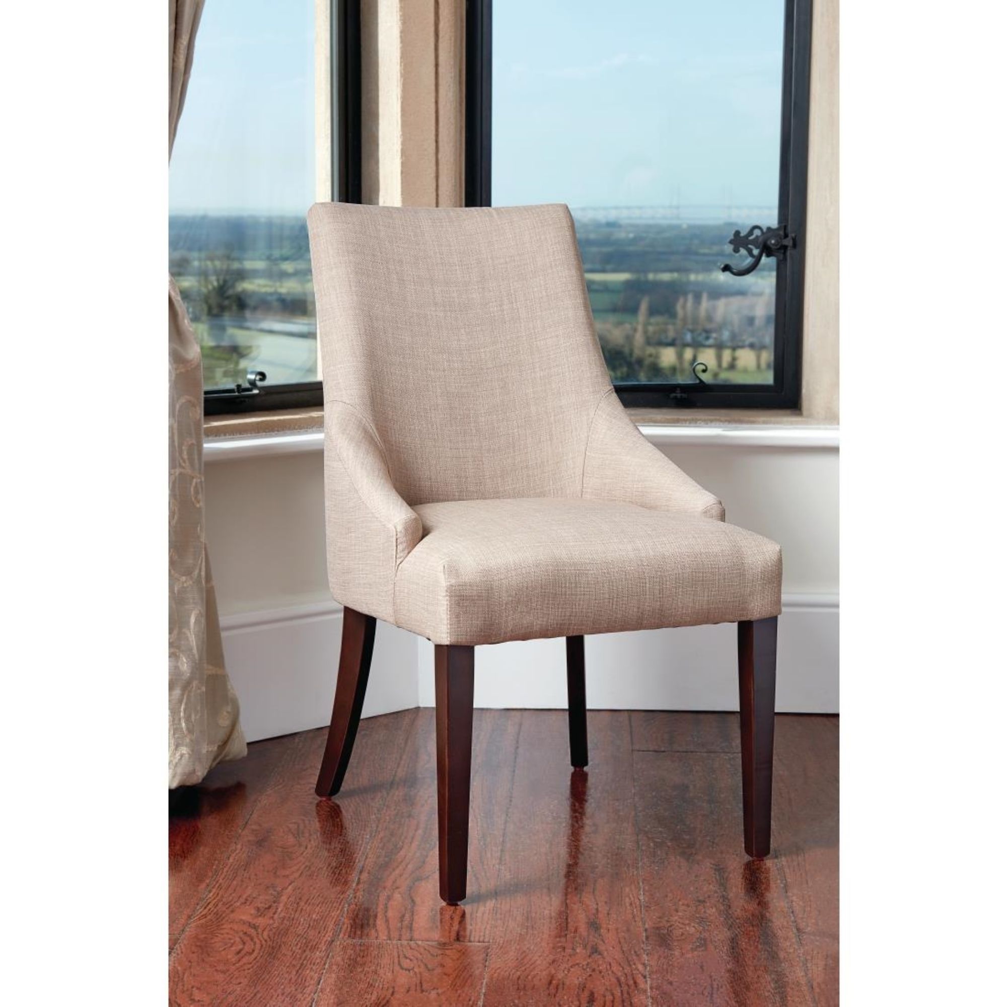 Picture of Bolero Neutral Finesse Dining Chairs (Pack of 2)