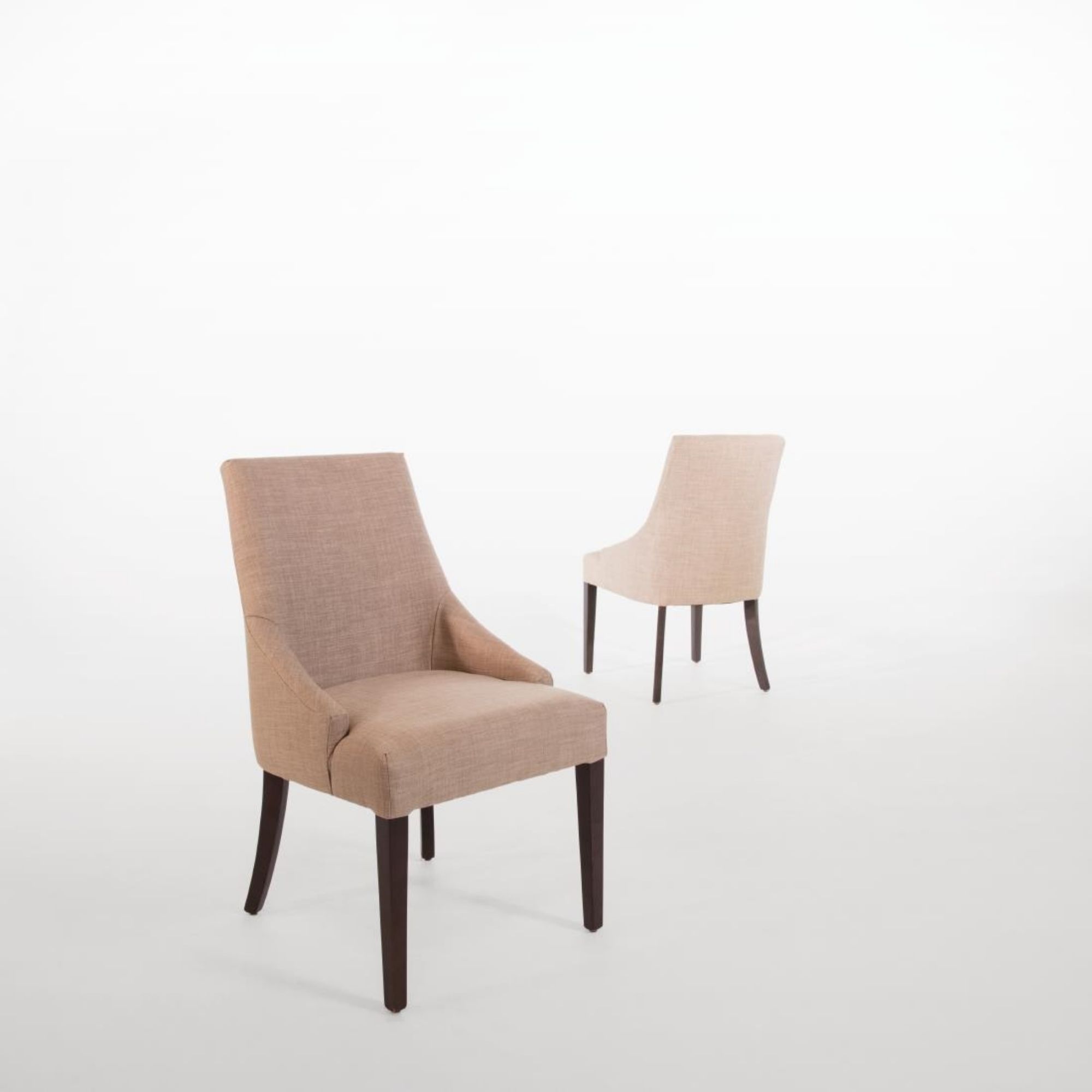 Picture of Bolero Neutral Finesse Dining Chairs (Pack of 2)