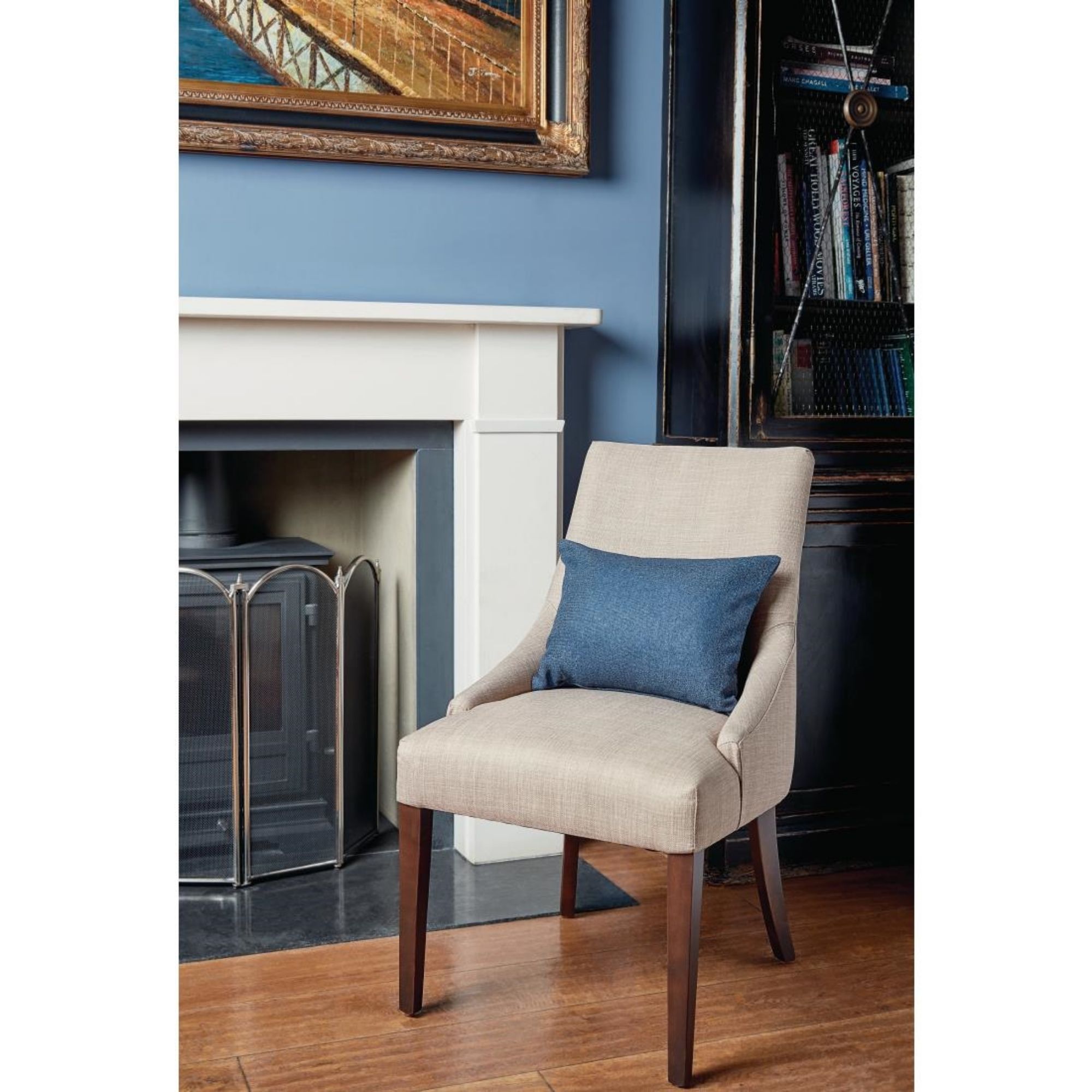 Picture of Bolero Neutral Finesse Dining Chairs (Pack of 2)