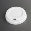 Picture of Fiesta Recyclable Coffee Cup Lids White 340ml / 12oz and 455ml / 16oz (50 Pack) - CE264