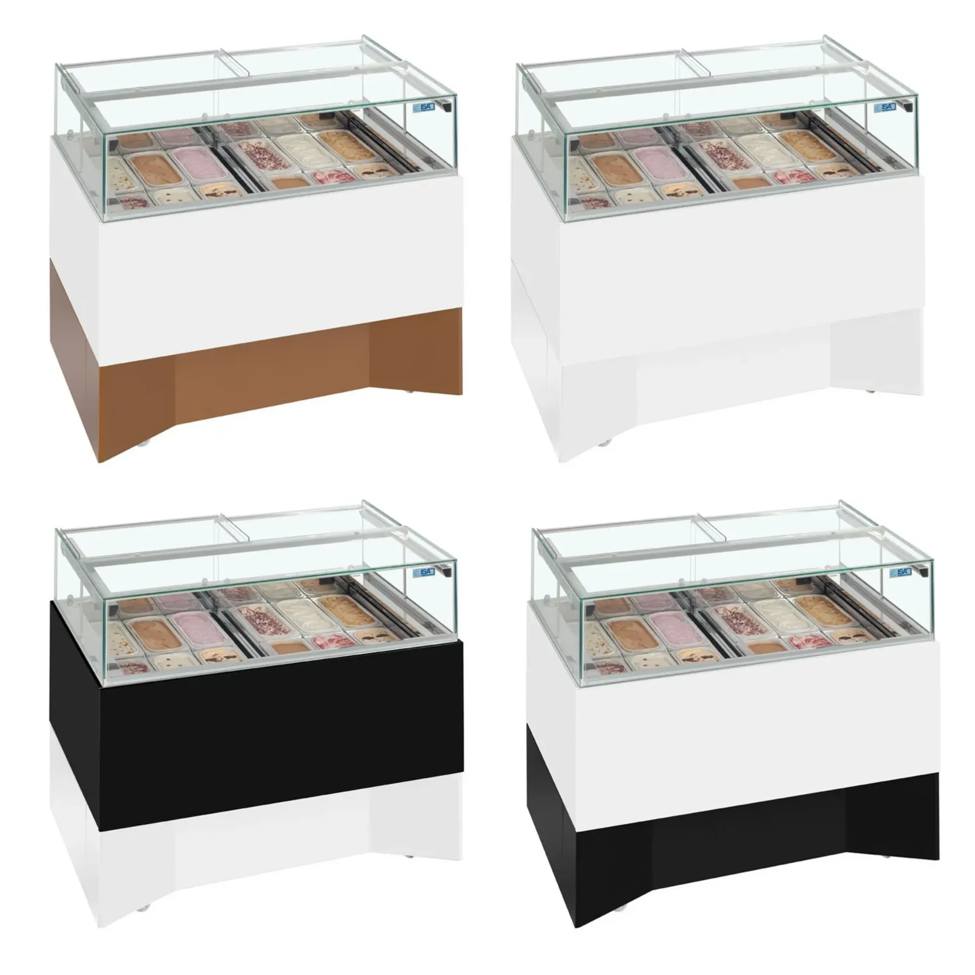 Picture of ISA Delta RV Ventilated Scoop Ice Cream Display