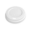 Picture of Fiesta Recyclable Coffee Cup Lids White 340ml / 12oz and 455ml / 16oz (50 Pack) - CE264