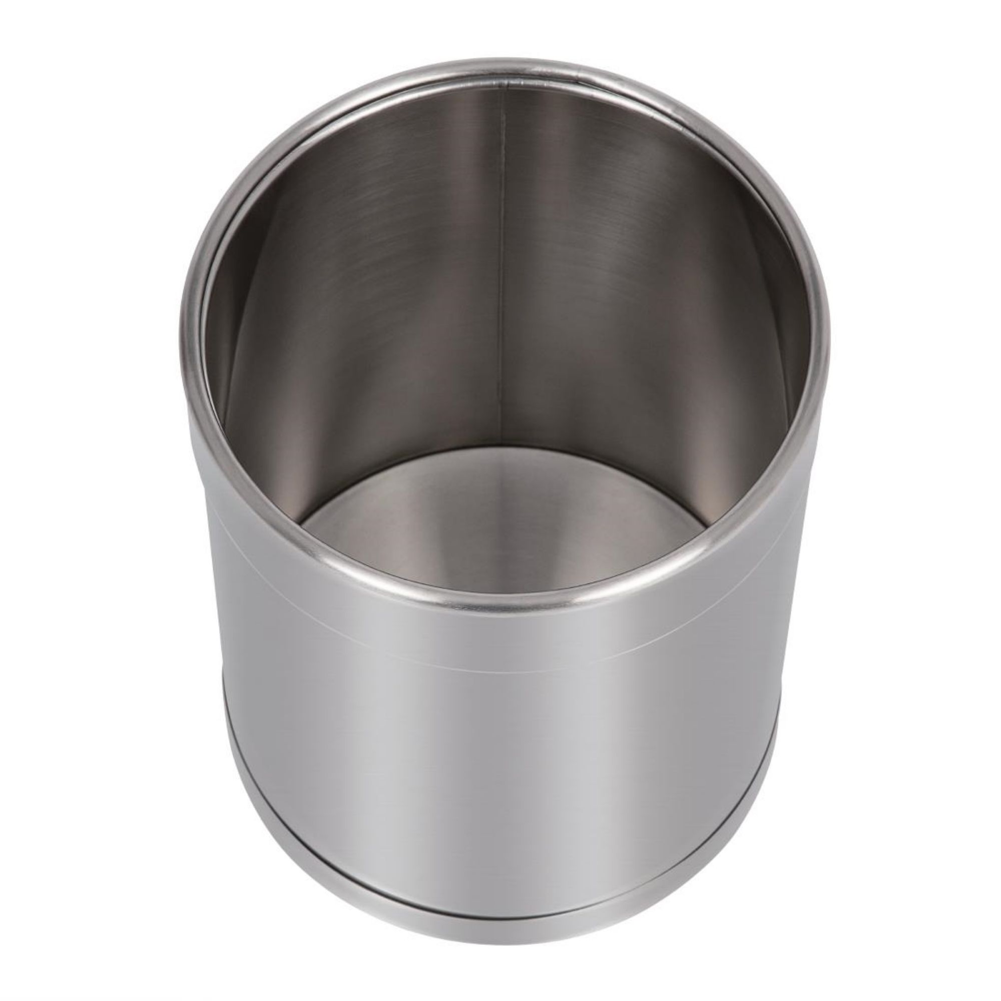 Picture of Bolero Stainless Steel Waste Paper Bin