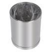 Picture of Bolero Stainless Steel Waste Paper Bin