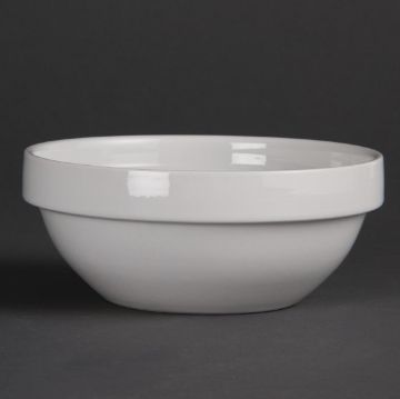 Picture of Olympia Whiteware Stacking Bowls 130mm (Pack of 12)